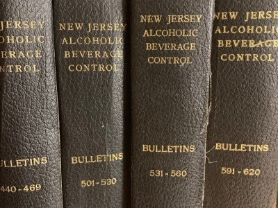 New Jersey Alcoholic Beverage Control Bulletins