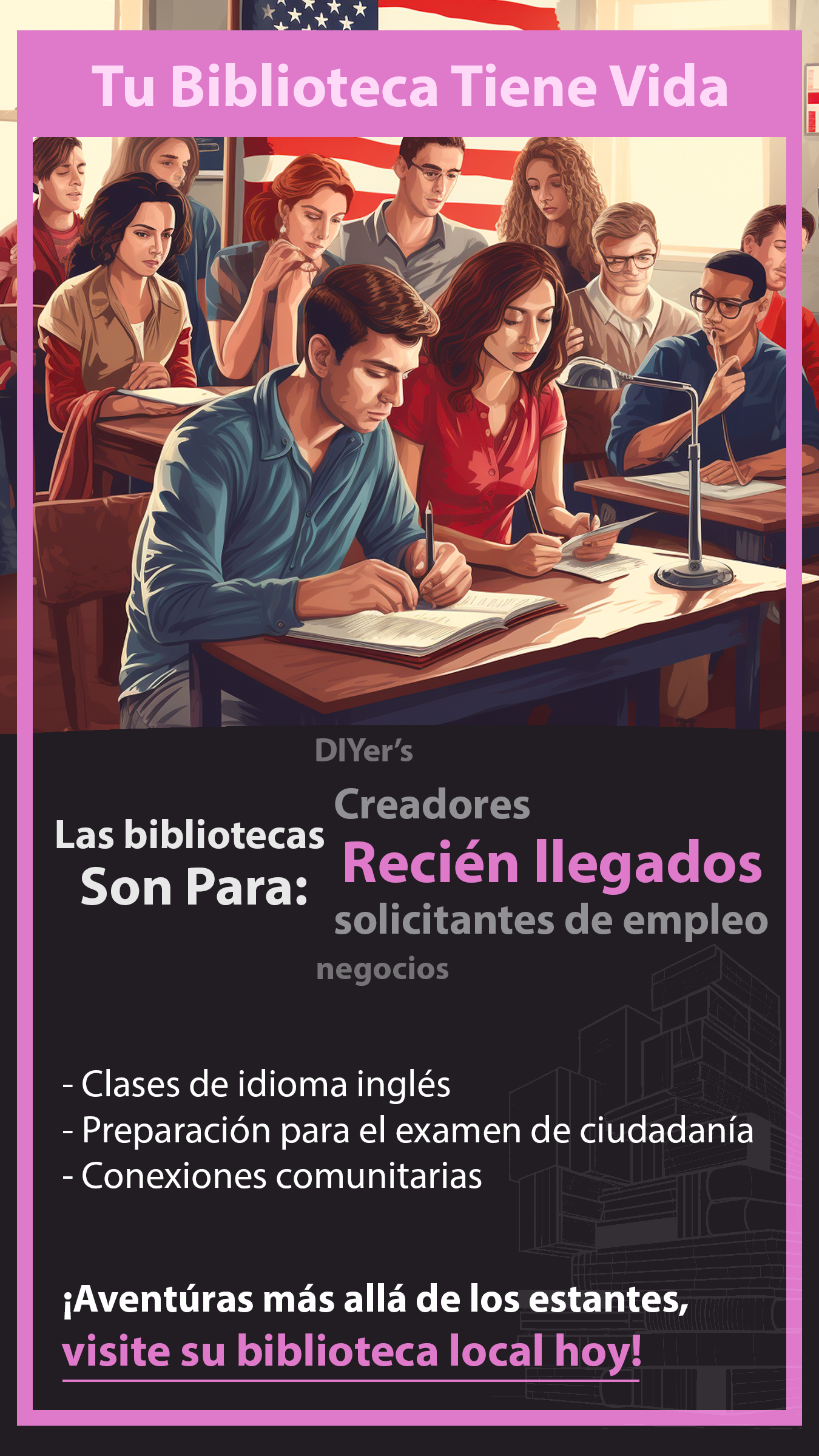 Life Happens @ Your Library Newcomers (Spanish)