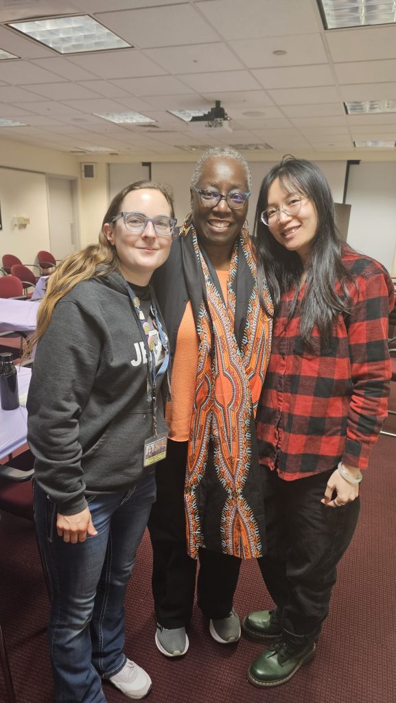 NJSL Staff attending the party.