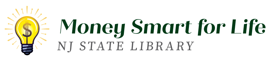 Money Smart for Life logo of a Lightbulb with a dollar sign as the filament.