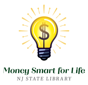 Money Smart for Life logo of a Lightbulb with a dollar sign as the filament.