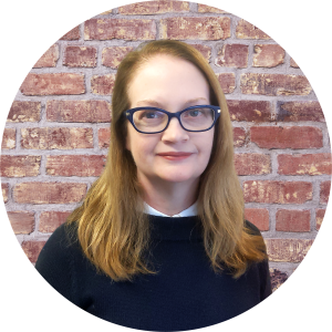 Headshot of Elizabeth Burns, Director of the Talking Book and Braille Center (TBBC)