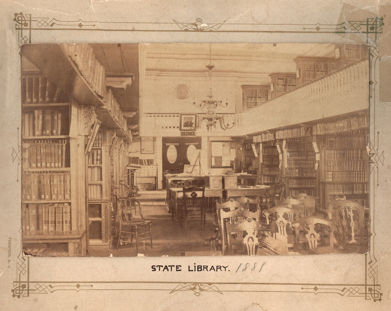The NJ State Library from 1881.